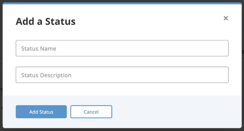 Add Status